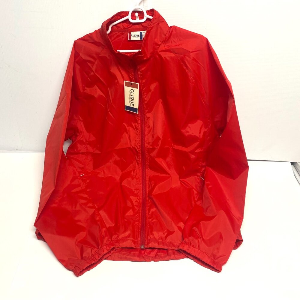 Clique Men's Active Full-Zip Wind Jacket